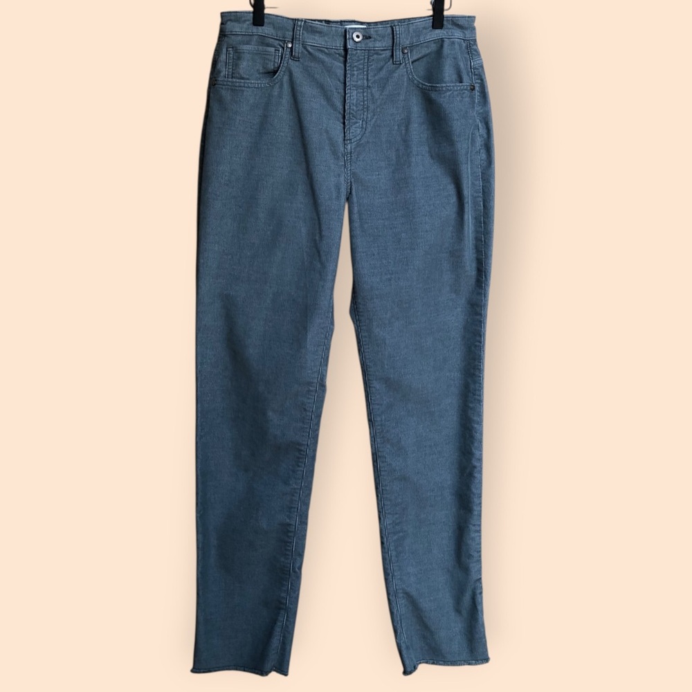 Carve Designs Dogtown Pants Corduroy Blue Gray Comfort Outdoors Organic Women 10